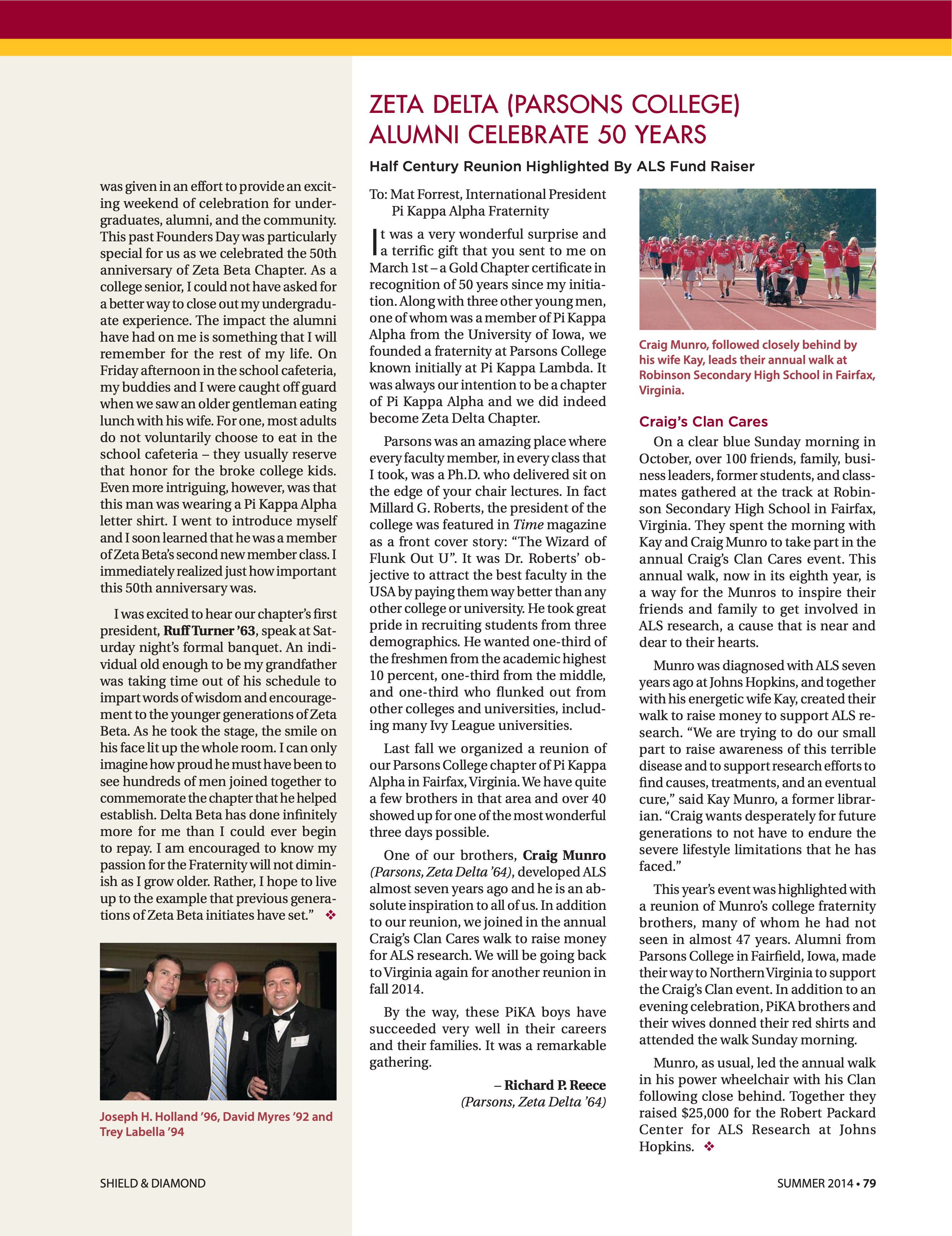 Zeta Delta (Parsons College) Alumni Celebrate 50 Years